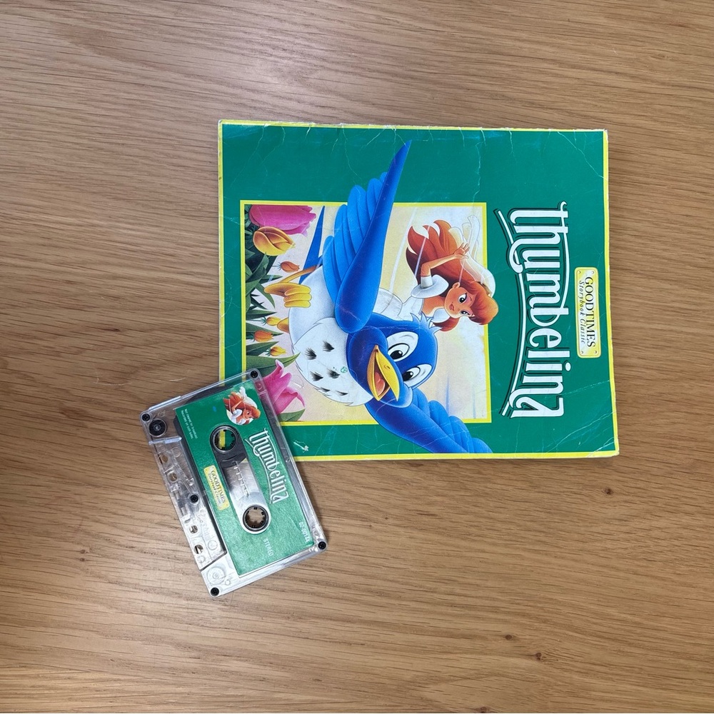 Thumbelina Storybook read along Audio Cassette book